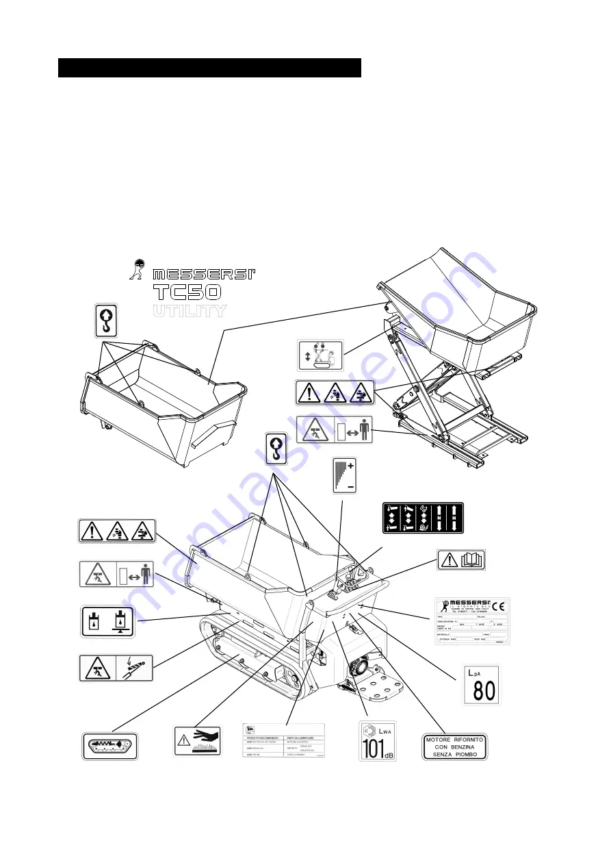 Messersi TC50 Use And Maintenance Manual Download Page 10