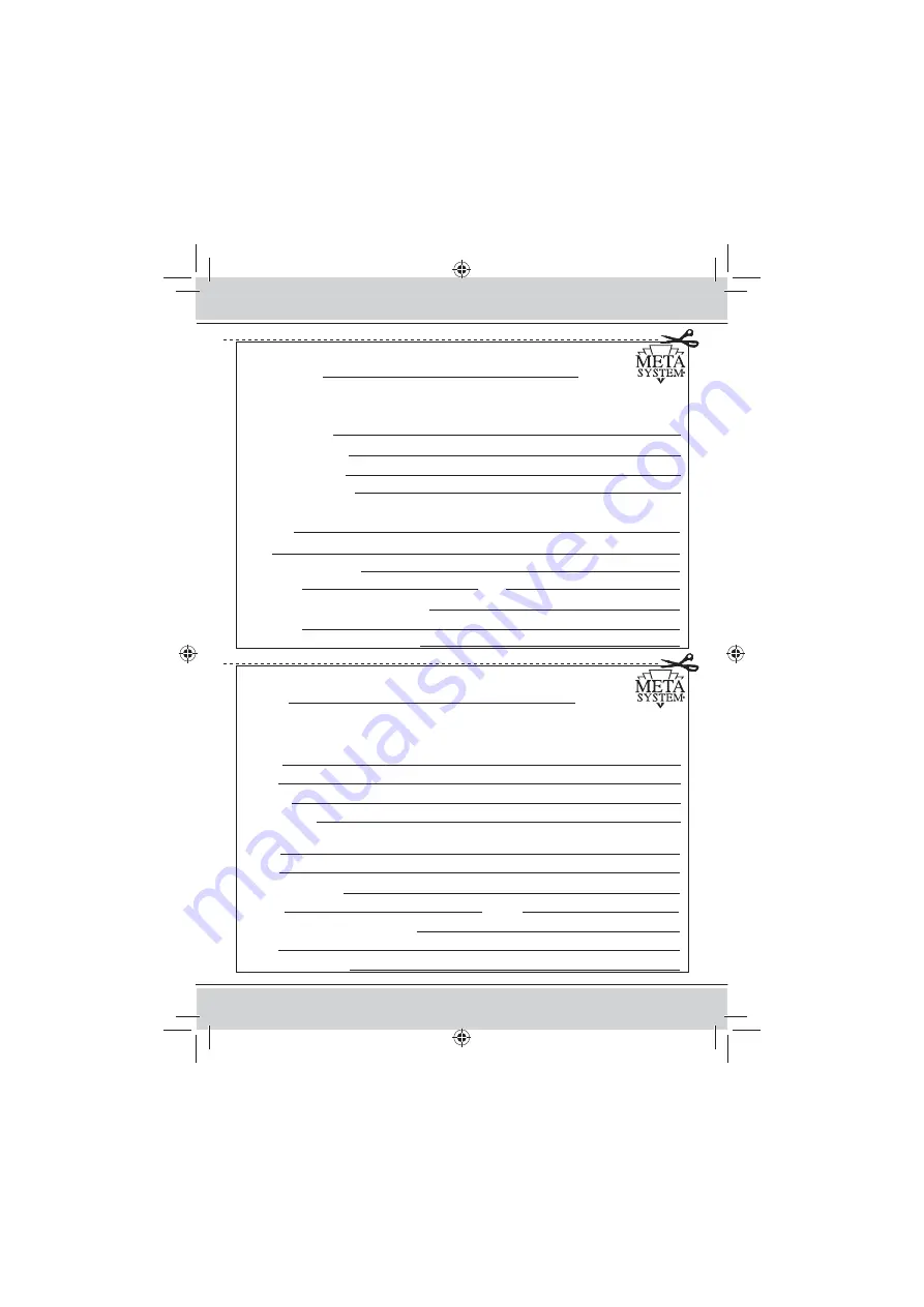 MetaSystem 50926872 Manual Download Page 36