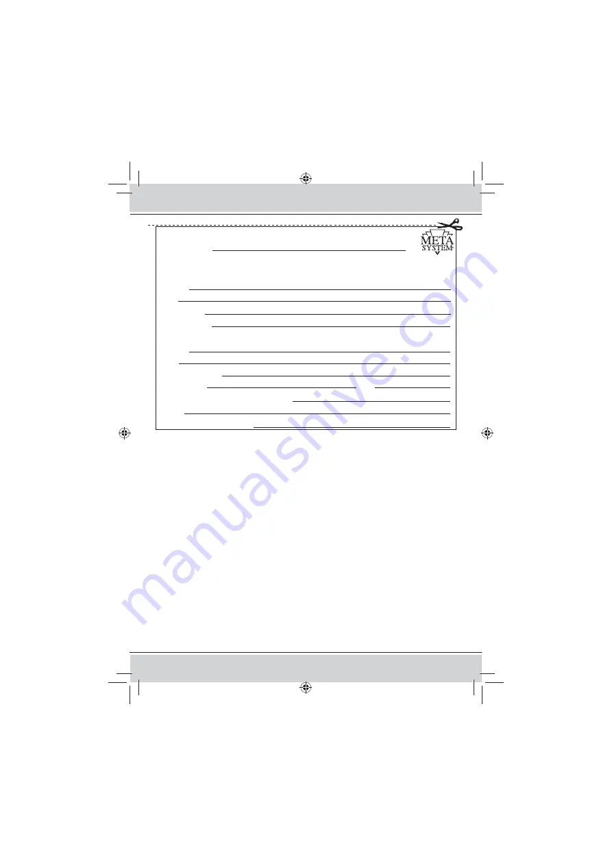 MetaSystem 50926872 Скачать руководство пользователя страница 38