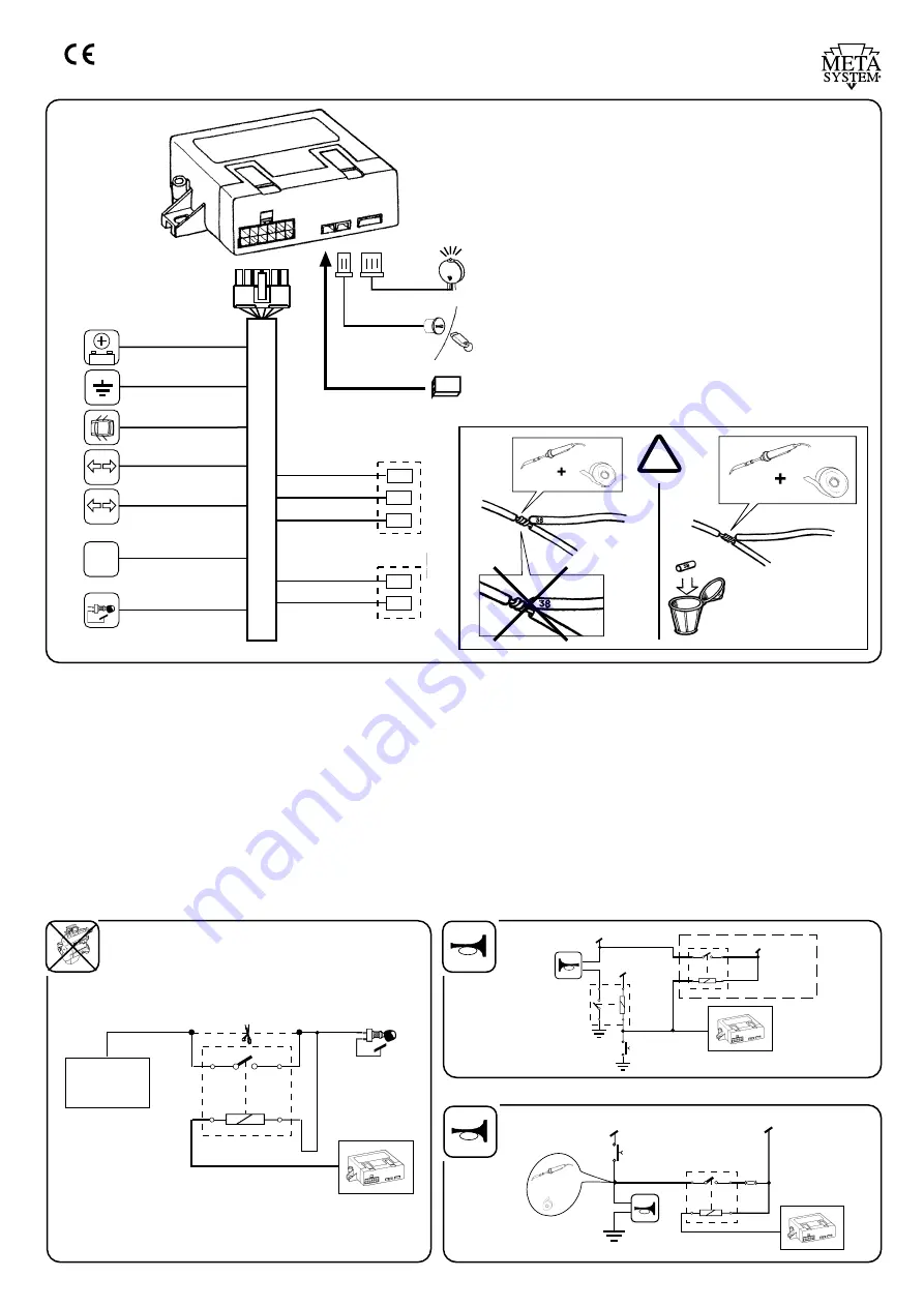 MetaSystem M43 Quick Start Manual Download Page 1