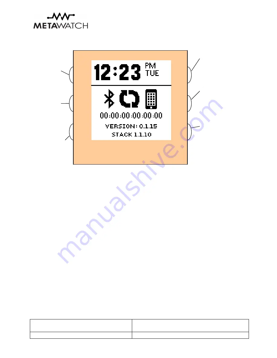 Metawatch WDS112 User Manual Download Page 7