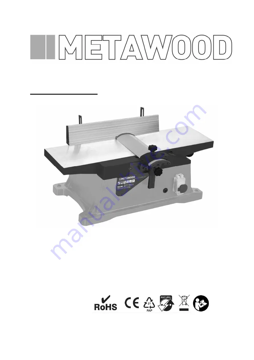 METAWOOD 5411074127794 Original Instructions Manual Download Page 1