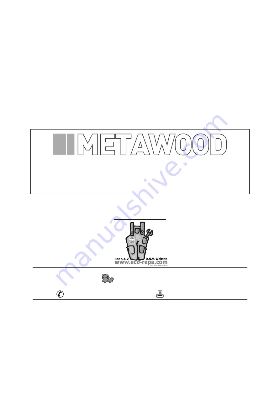 METAWOOD 5411074127794 Скачать руководство пользователя страница 34