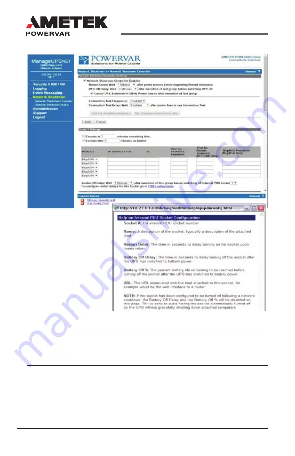 Metek Powervar Security II Series Manual Download Page 24