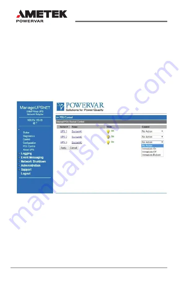 Metek Powervar Security II Series Manual Download Page 108