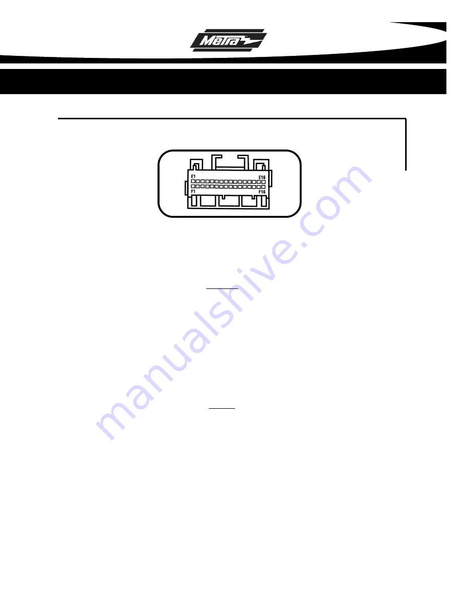 Metra Electronics SWC-01 Скачать руководство пользователя страница 10