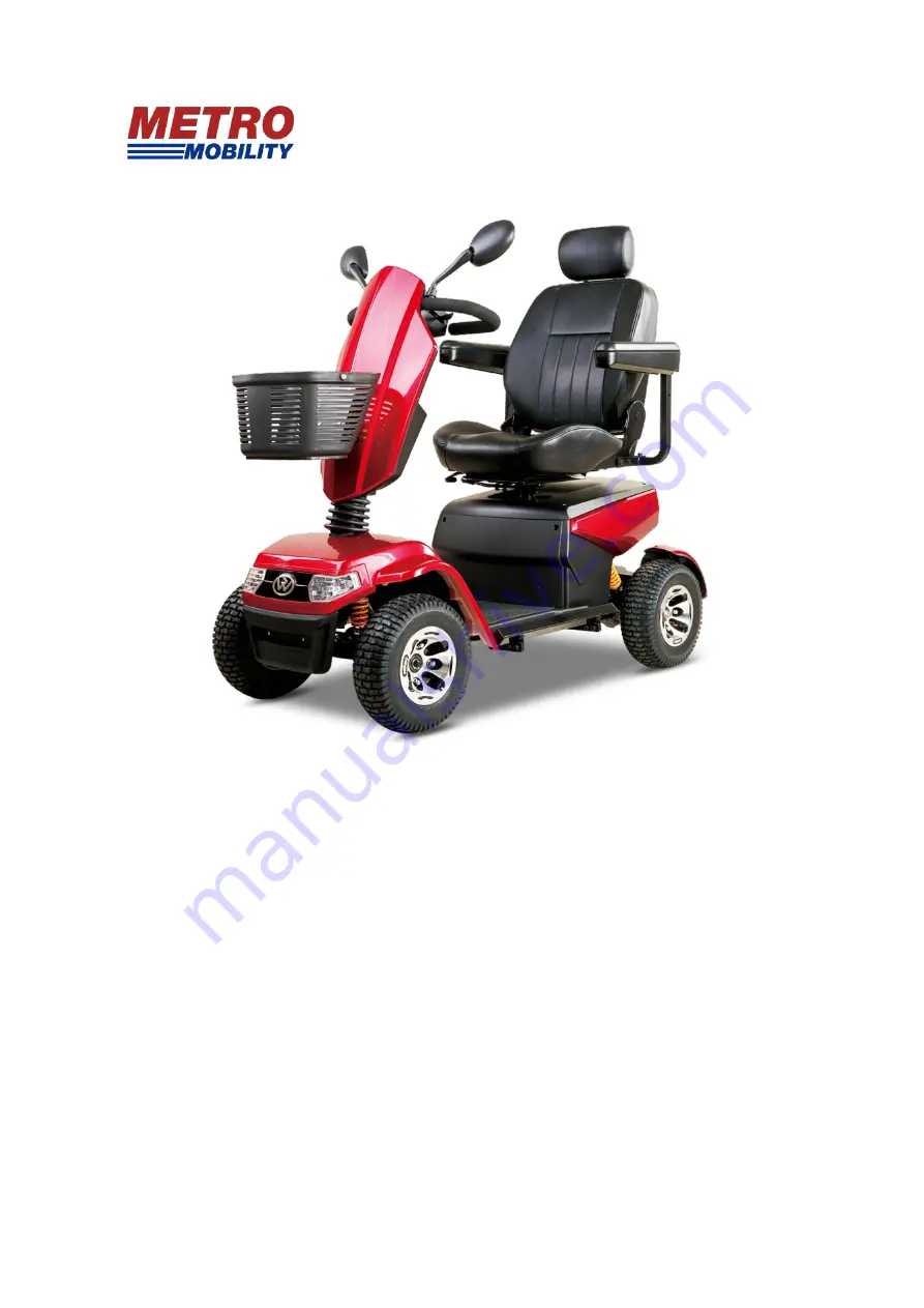 Metro Mobility S800 Owner'S Manual Download Page 1