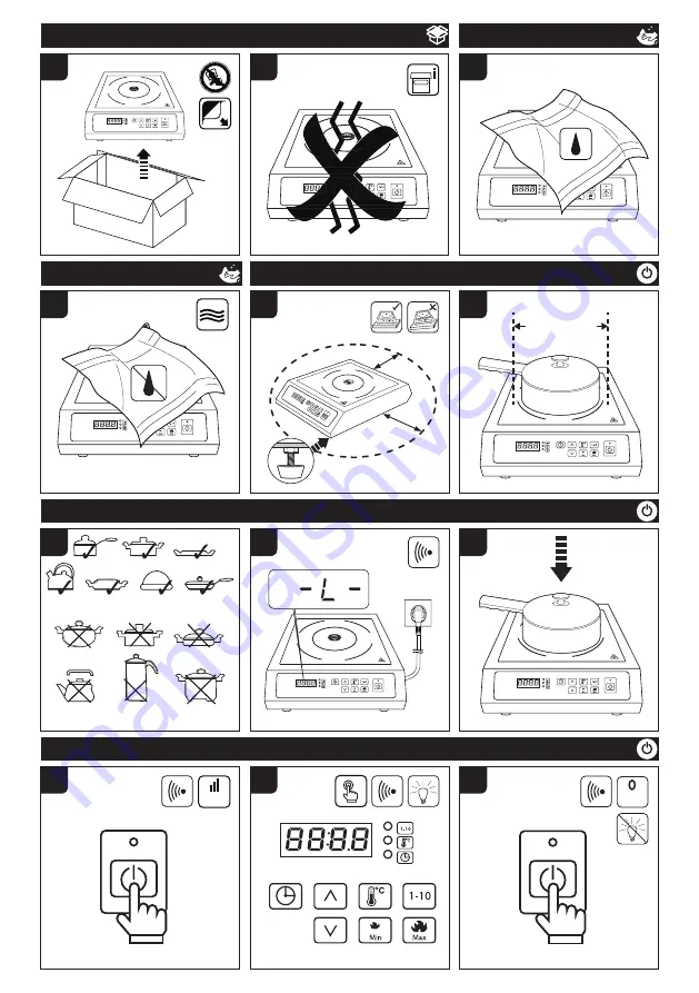 METRO PROFESSIONAL GIC3035 Instruction Manual Download Page 148