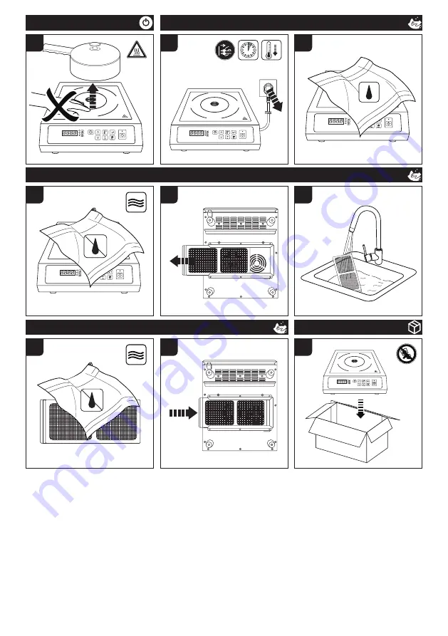 METRO PROFESSIONAL GIC3035 Instruction Manual Download Page 149