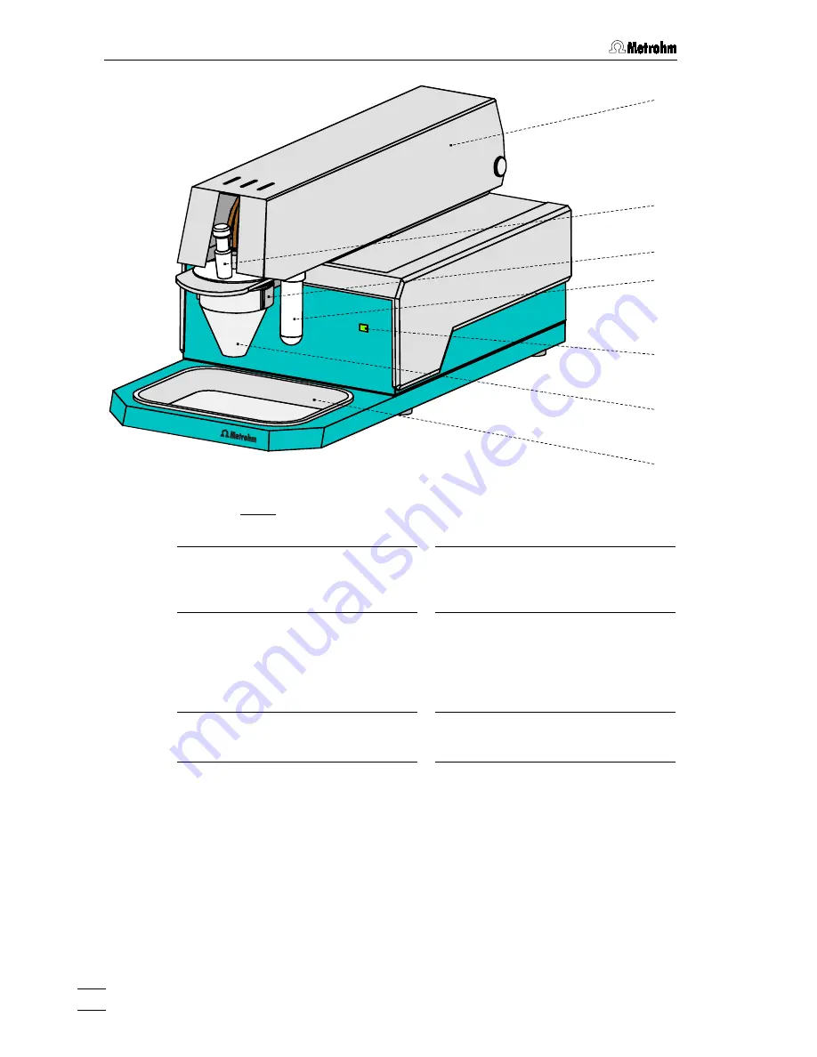 Metrohm 757 VA Computrace Hardware Manual Download Page 12