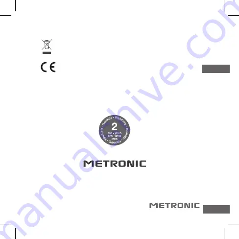 Metronic 477078 Manual Download Page 25