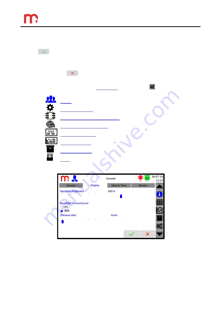 Metronic DL7 Series Operating Manual Download Page 63