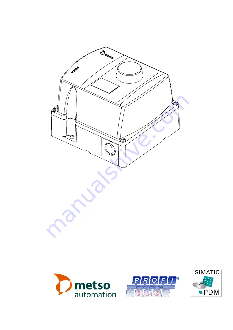 Metso neles ND9000P Скачать руководство пользователя страница 1