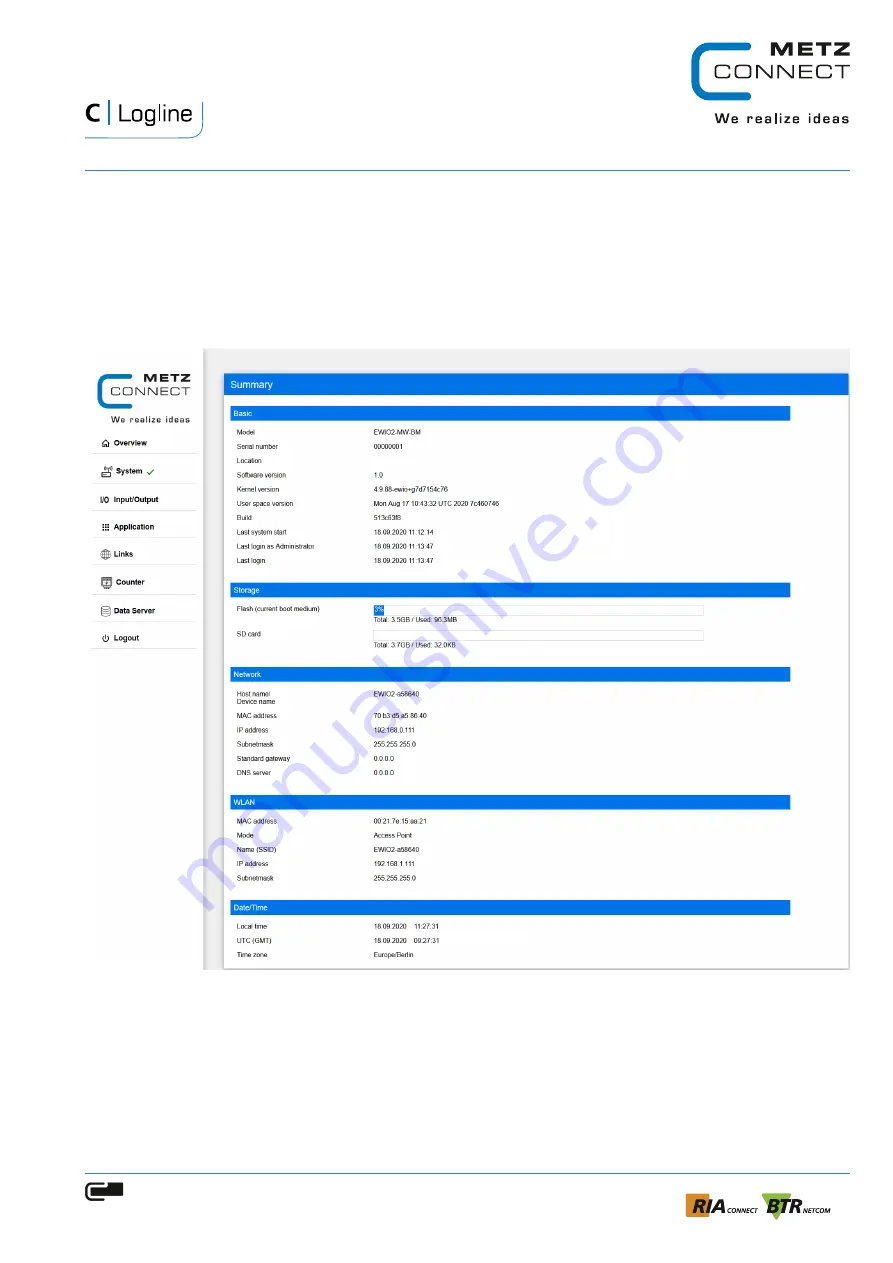 Metz Connect EWIO 2 Скачать руководство пользователя страница 37