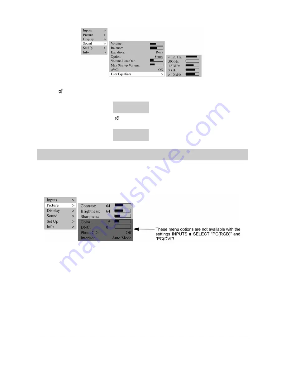 Metz Flat-Cinema-TV 40 TK 81 Operating Instructions Manual Download Page 22