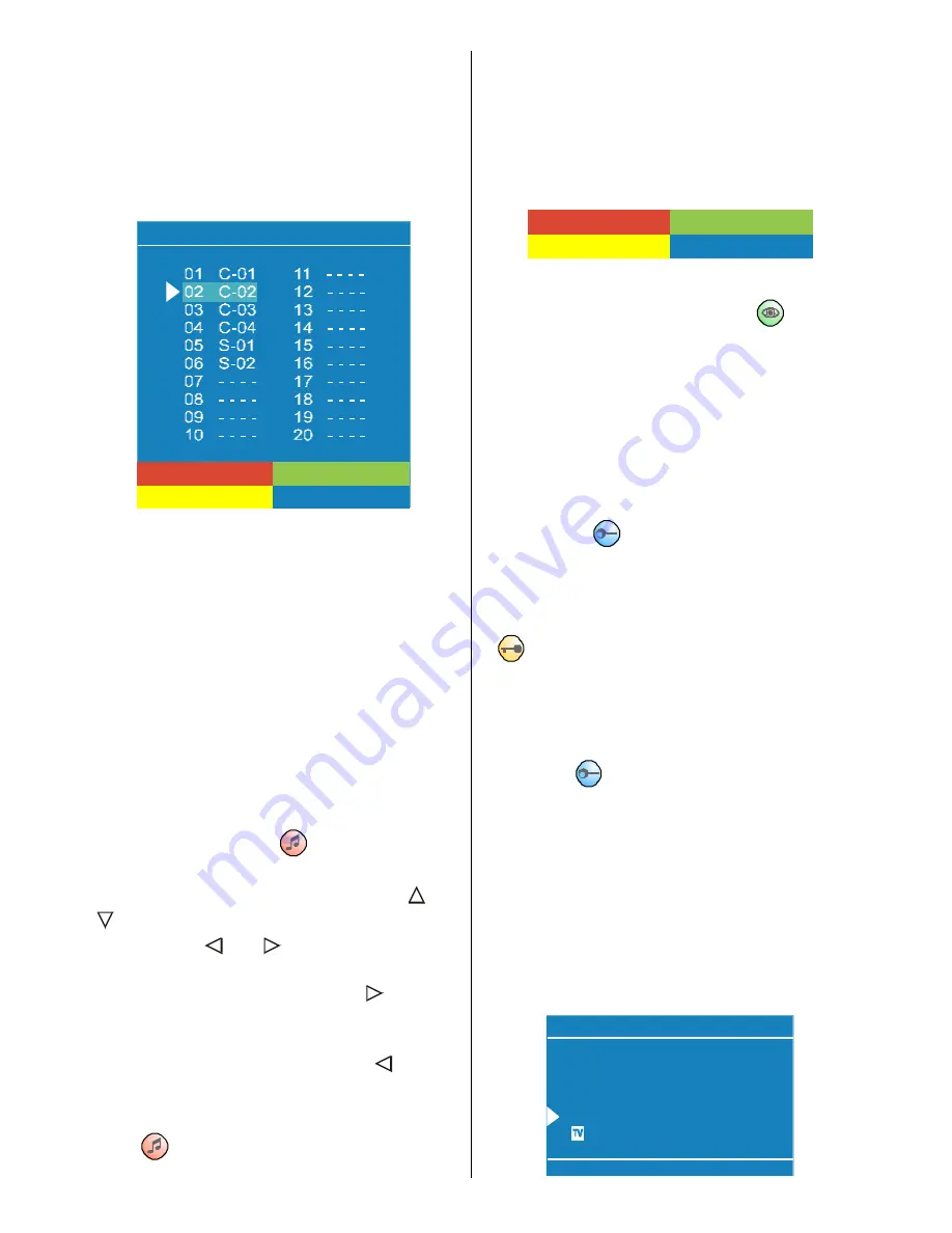 Metz LCD-TV 20 TM 52 Operating Instructions Manual Download Page 54