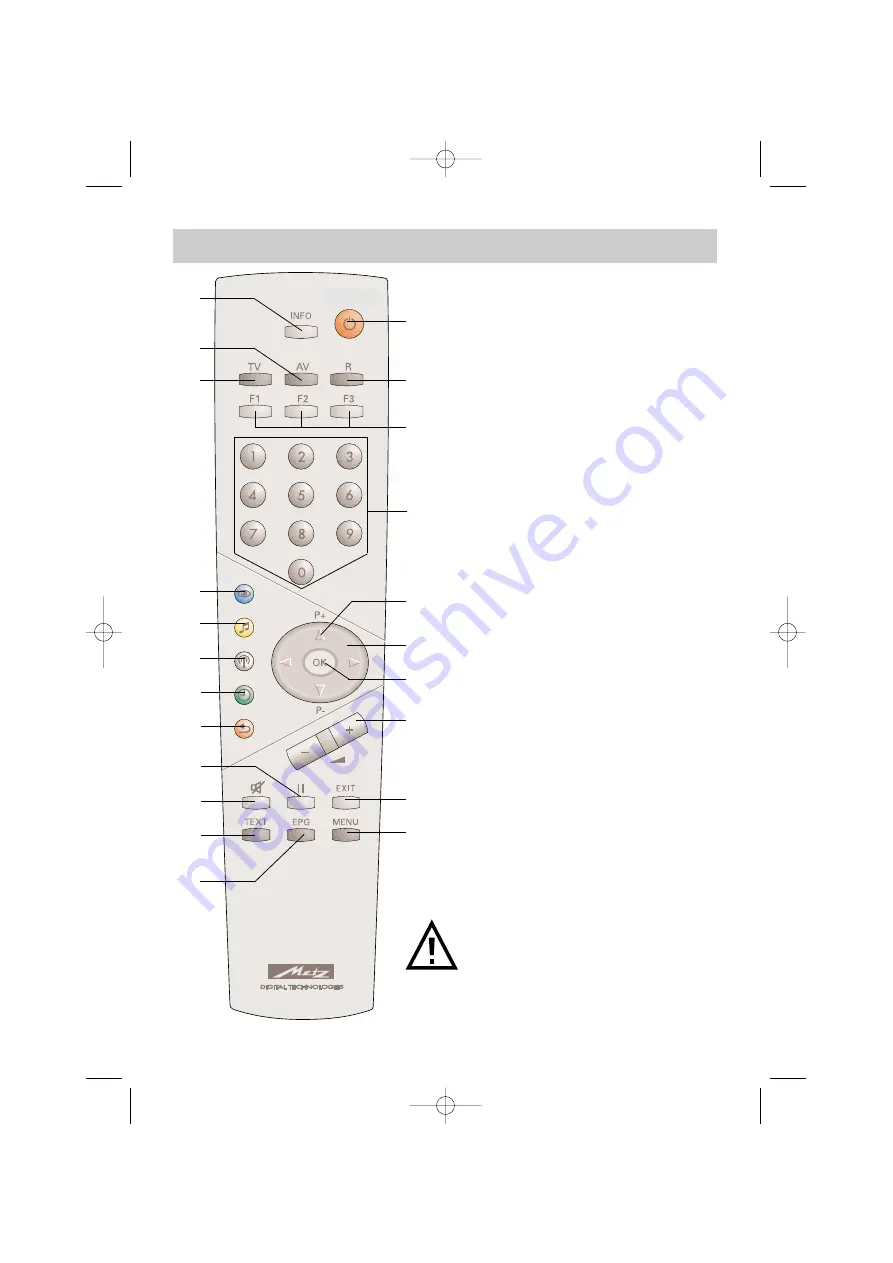 Metz LCD-TV Operating Instructions Manual Download Page 6