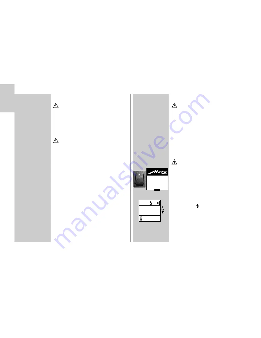 Metz mecastudio TL-300 Operating Instruction Download Page 10