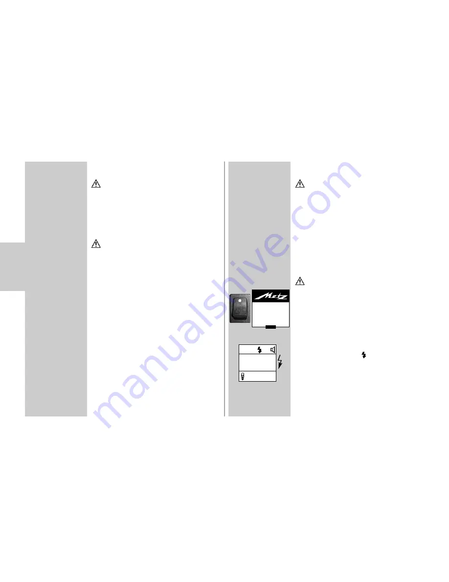 Metz mecastudio TL-300 Operating Instruction Download Page 58