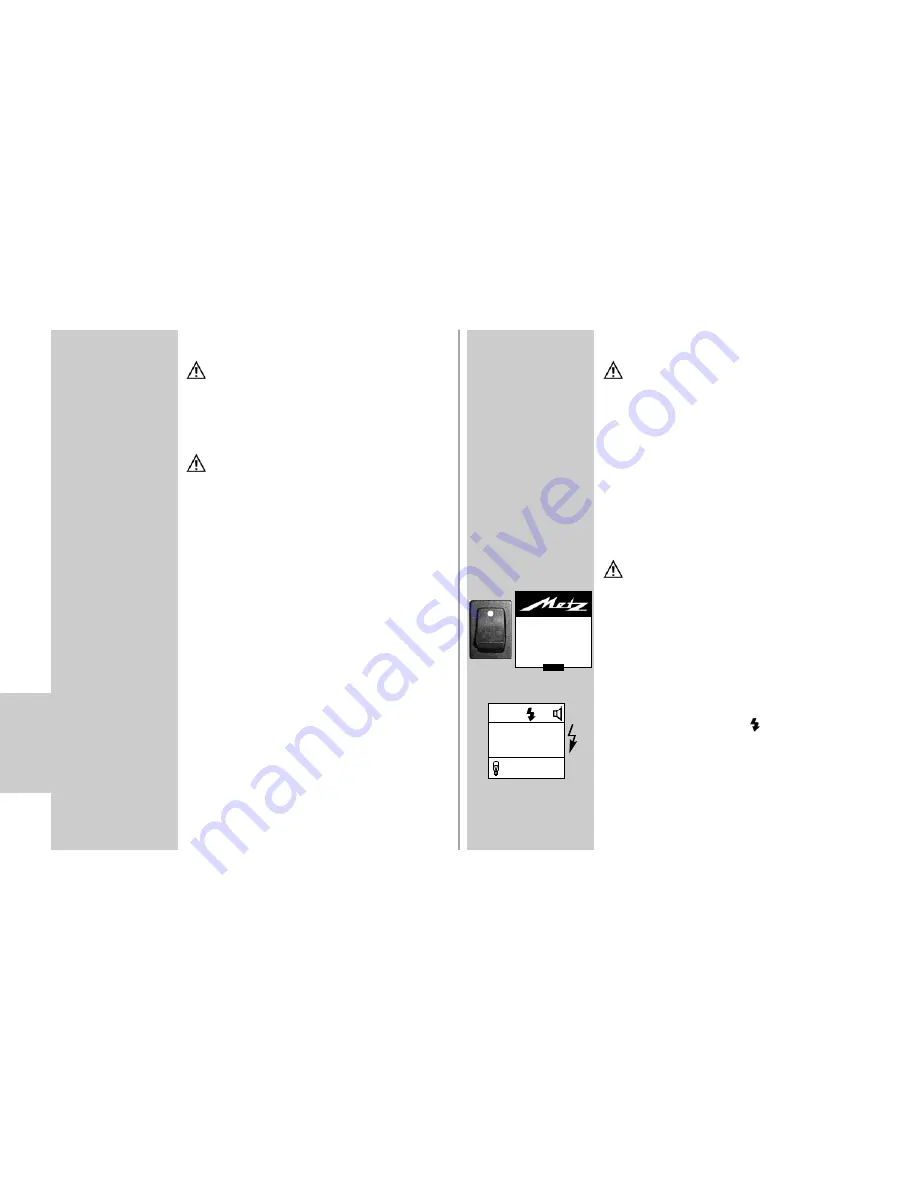 Metz mecastudio TL-300 Operating Instruction Download Page 106