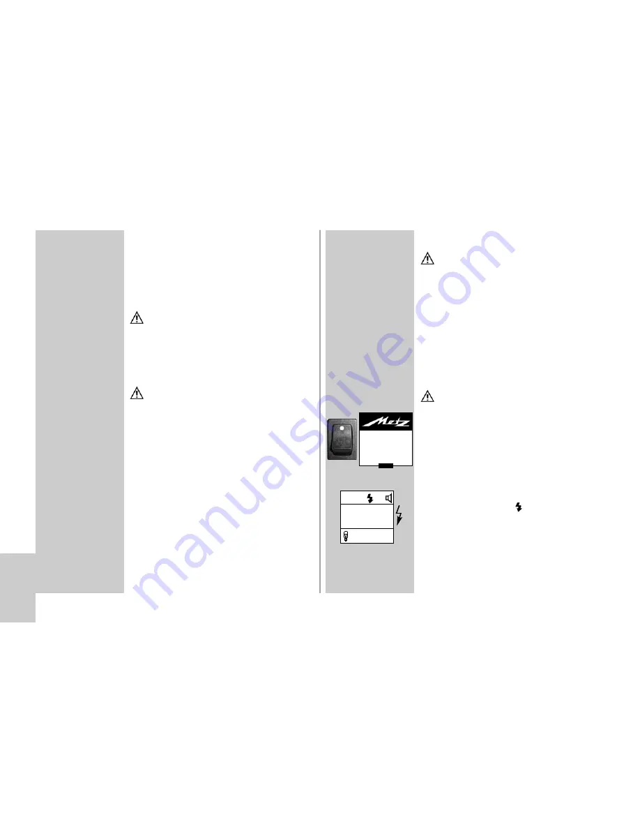 Metz mecastudio TL-300 Operating Instruction Download Page 130