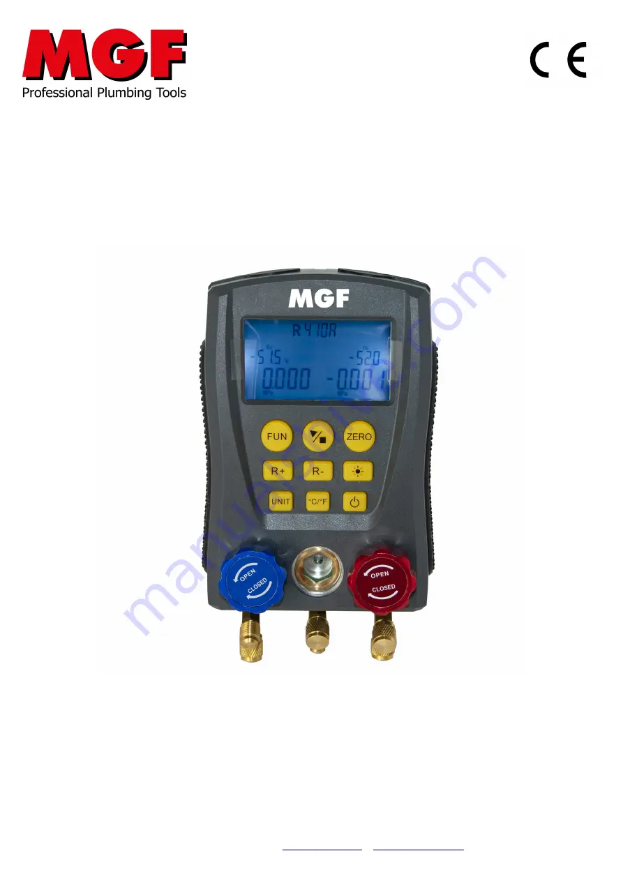 MGF 930780 User Manual Download Page 1