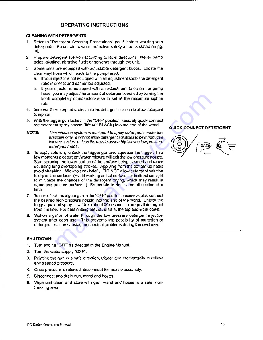 Mi-T-M GC-2003-0MHB Operation Manual Download Page 15