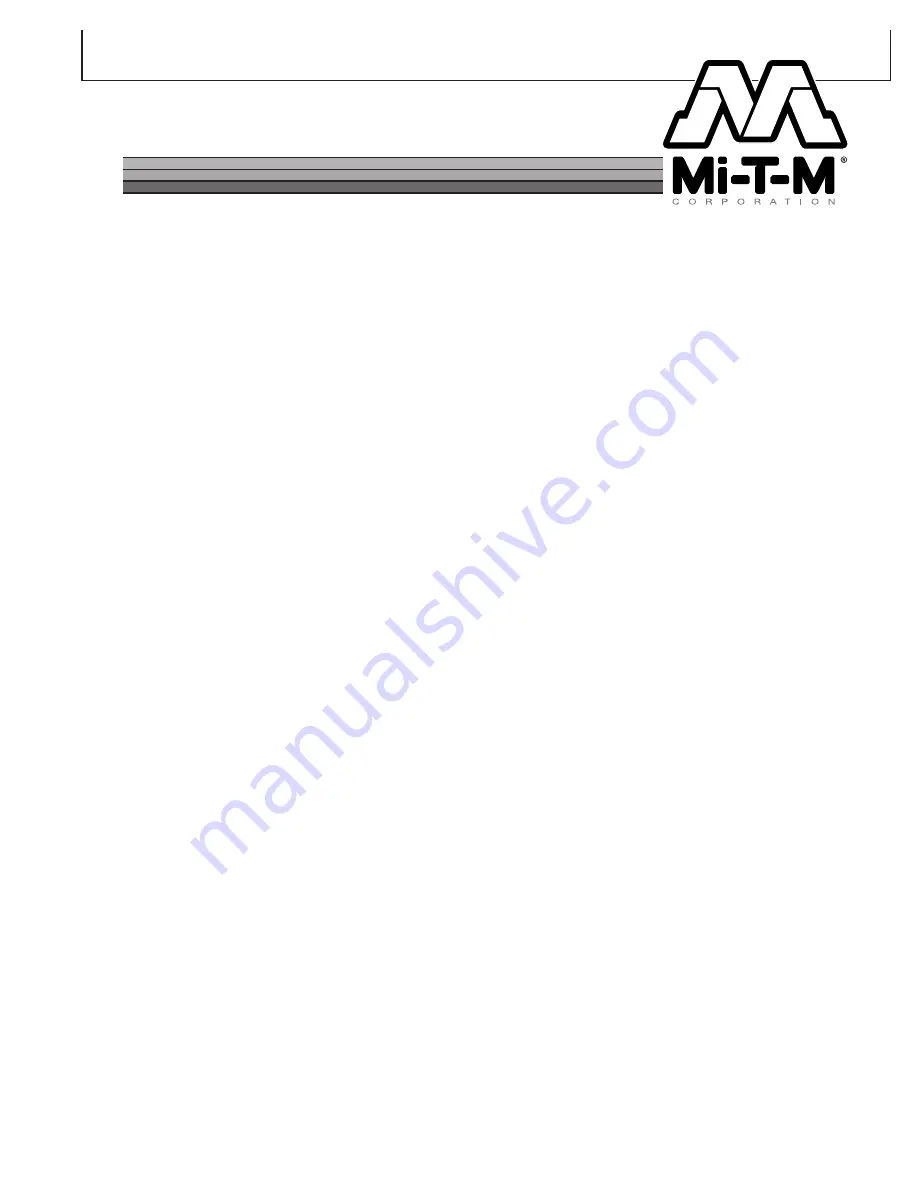 Mi-T-M GEN-3000-0MH0 Operator'S Manual Download Page 33