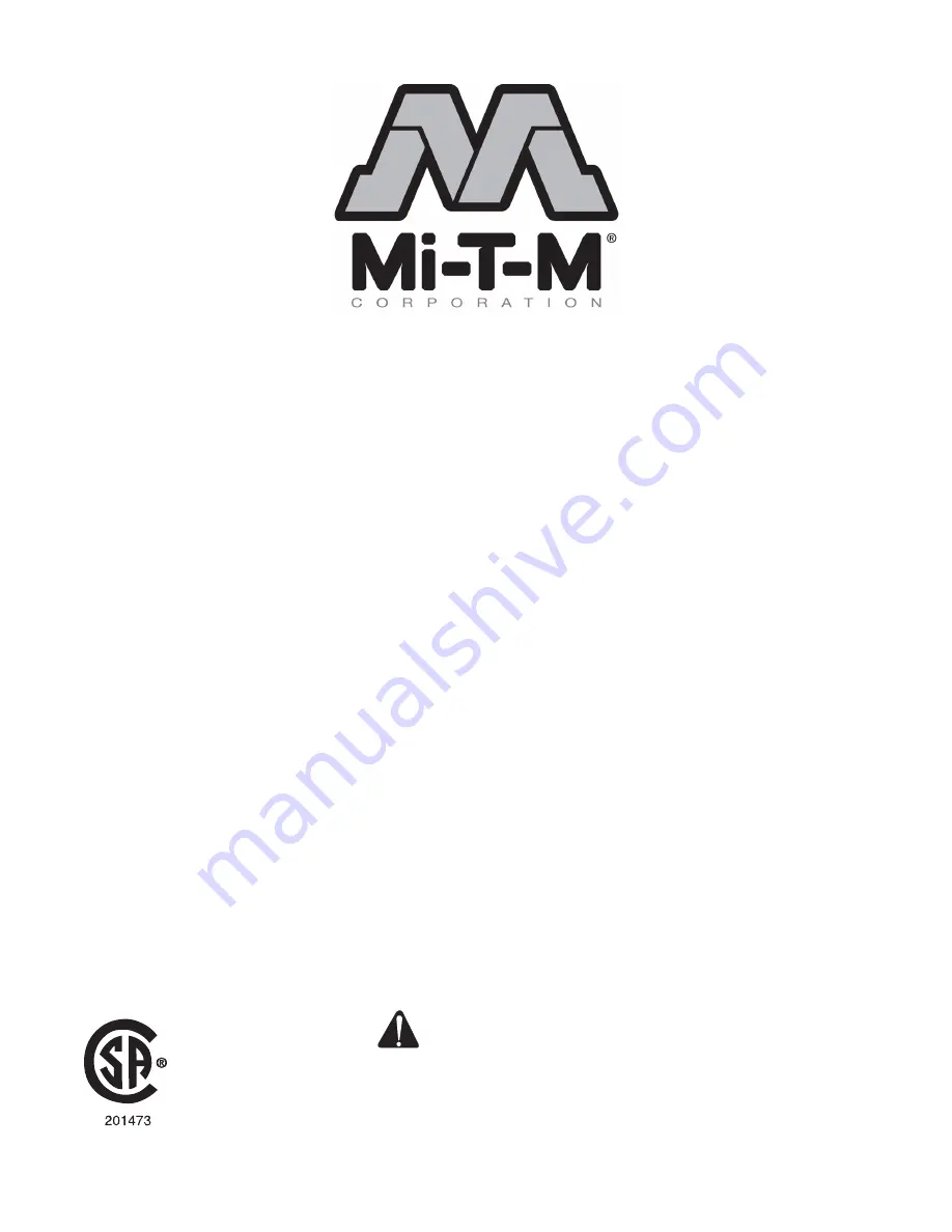 Mi-T-M GEN-6000-0MYE Operator'S Manual Download Page 1