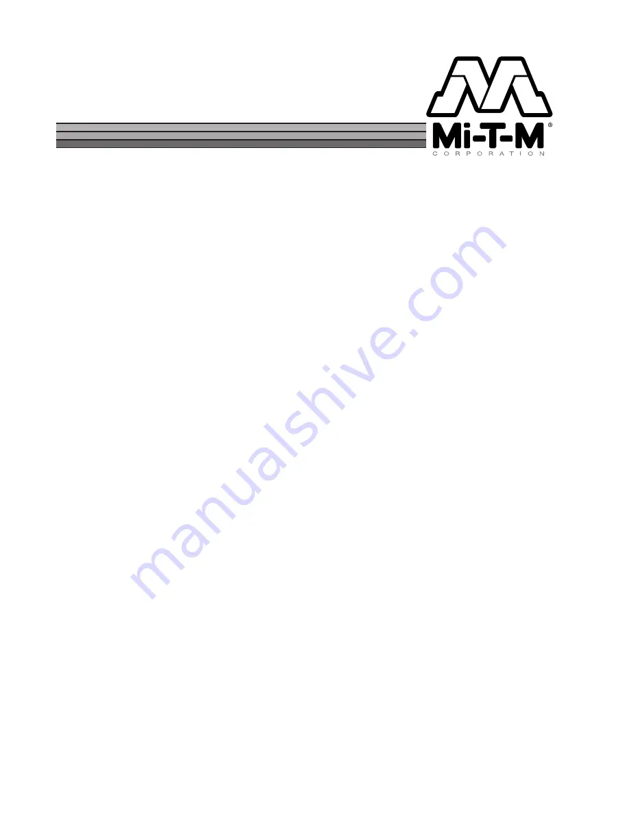 Mi-T-M MH-0018-0M10 Operator'S Manual Download Page 52