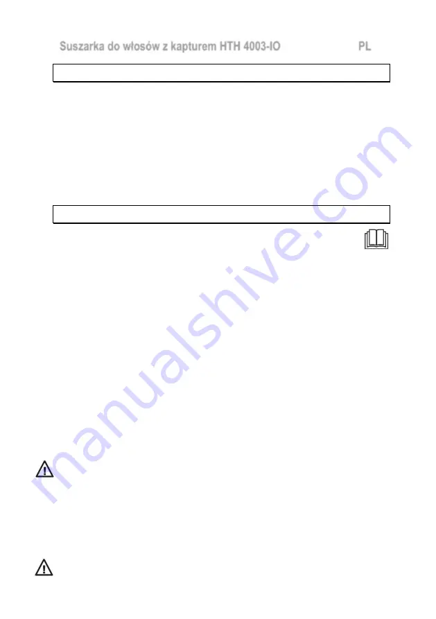 MIA HTH 4003-IO Manual Download Page 24