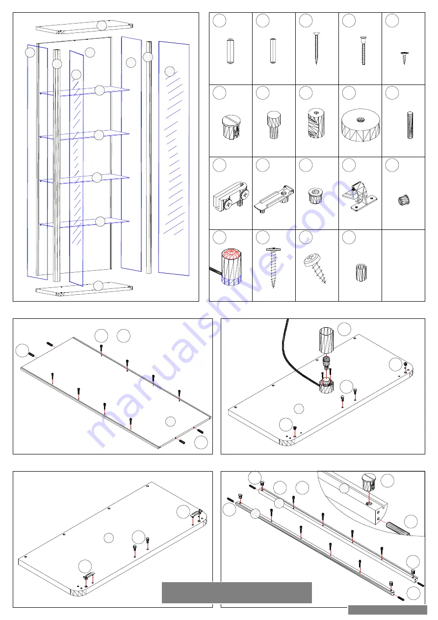 Micasa VIDRIO Vitrine 4011.001 Скачать руководство пользователя страница 2