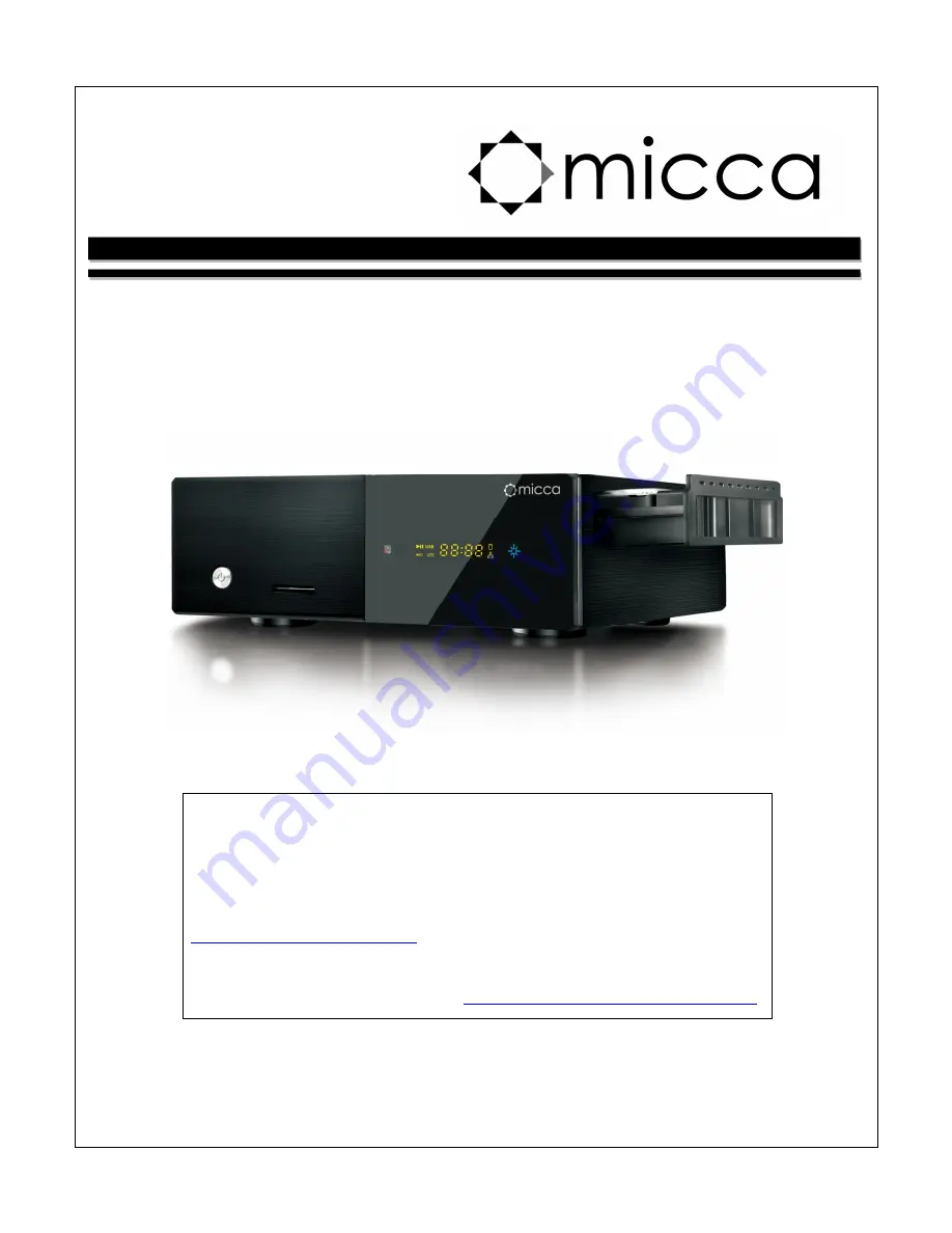 Micca EP250 G2 Скачать руководство пользователя страница 1