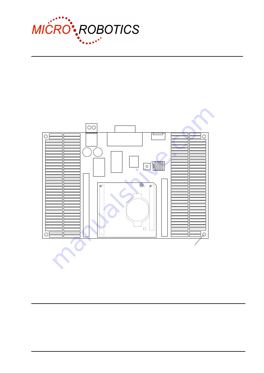 MICRO ROBOTICS 5905 Instruction Manual Download Page 1