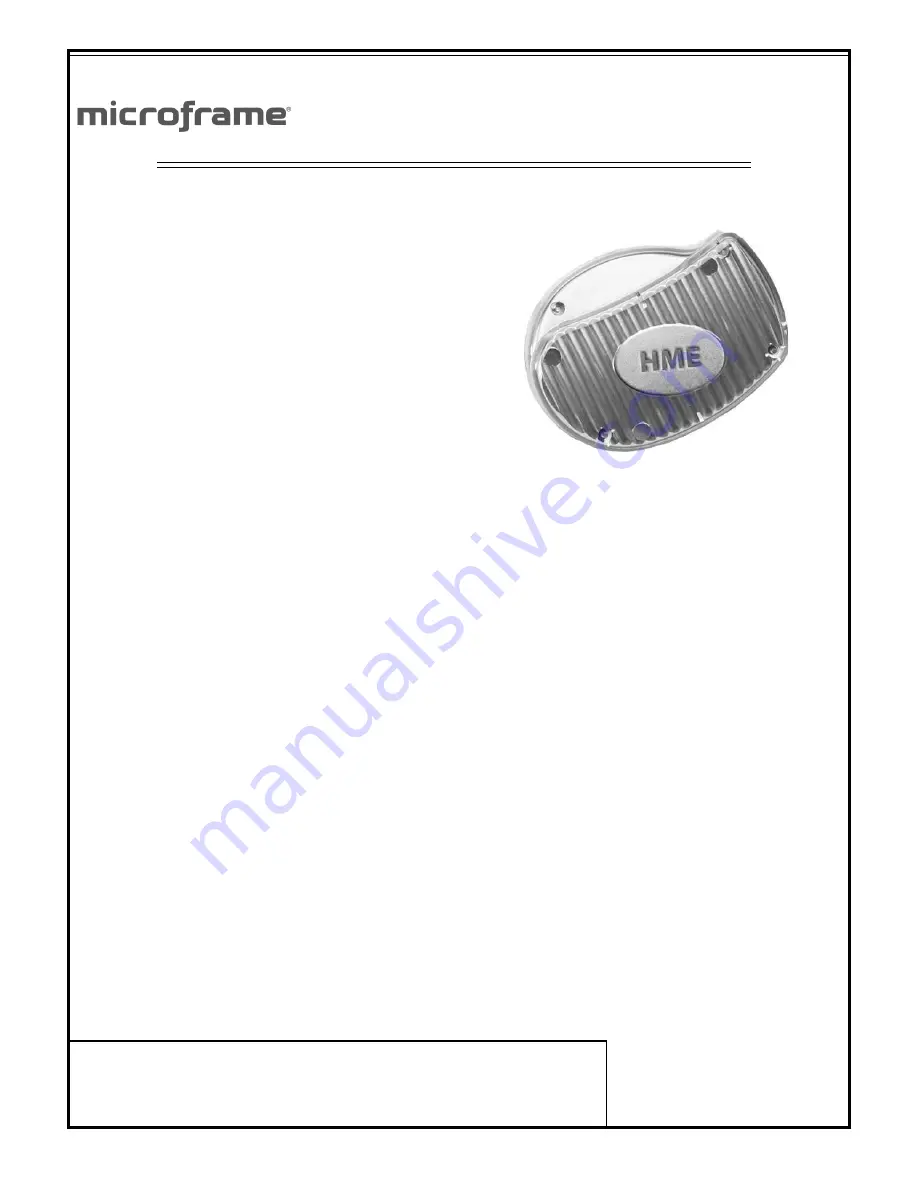 Microframe Corporation 3500 series Operating Manual Download Page 19