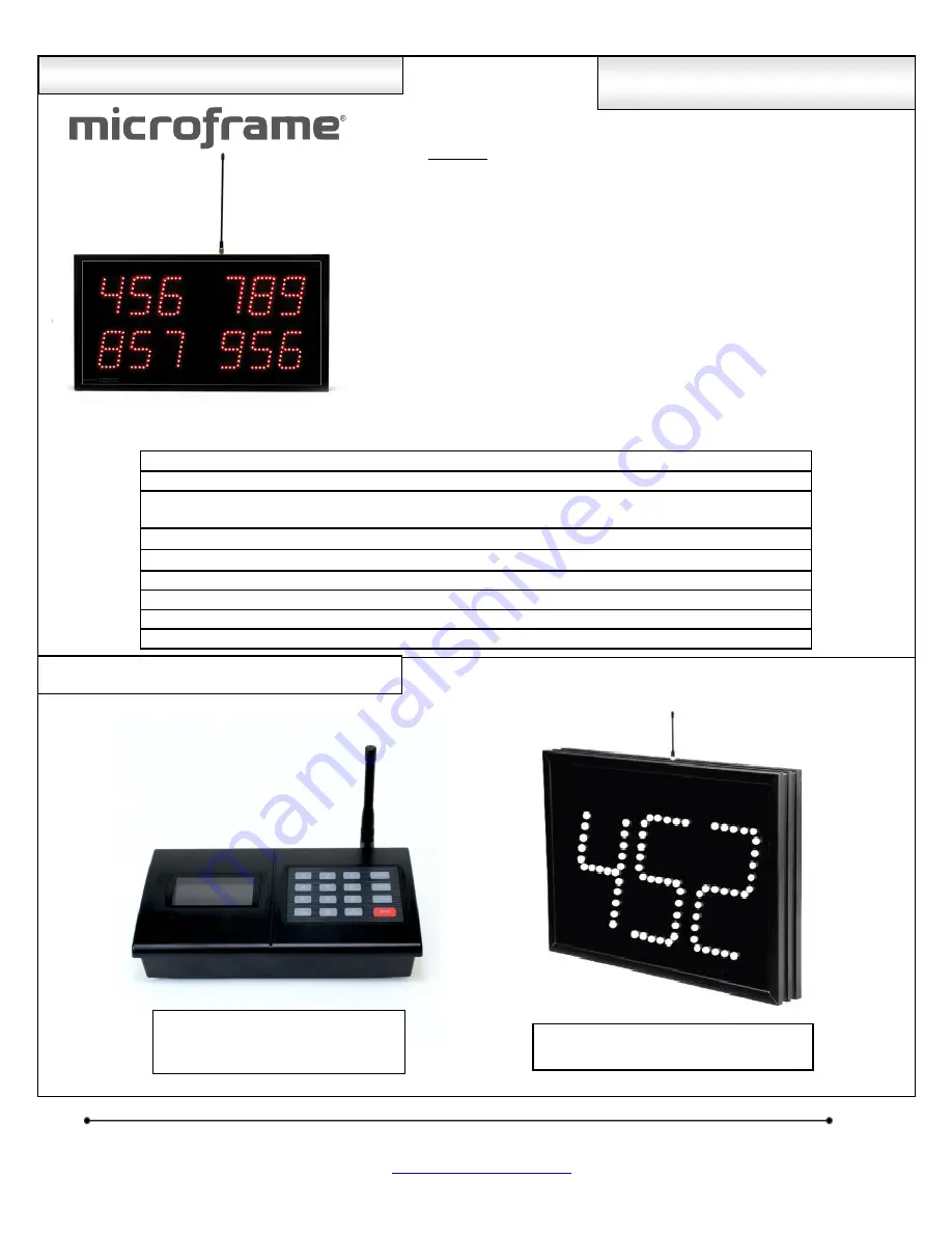 Microframe Corporation Visual-Pager 3430 Manual Download Page 16