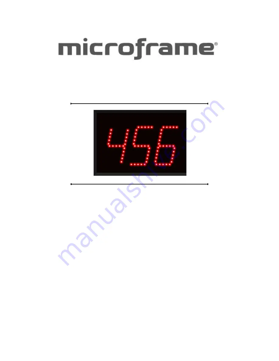 Microframe Corporation Visual-Pager 4600 Series Скачать руководство пользователя страница 1