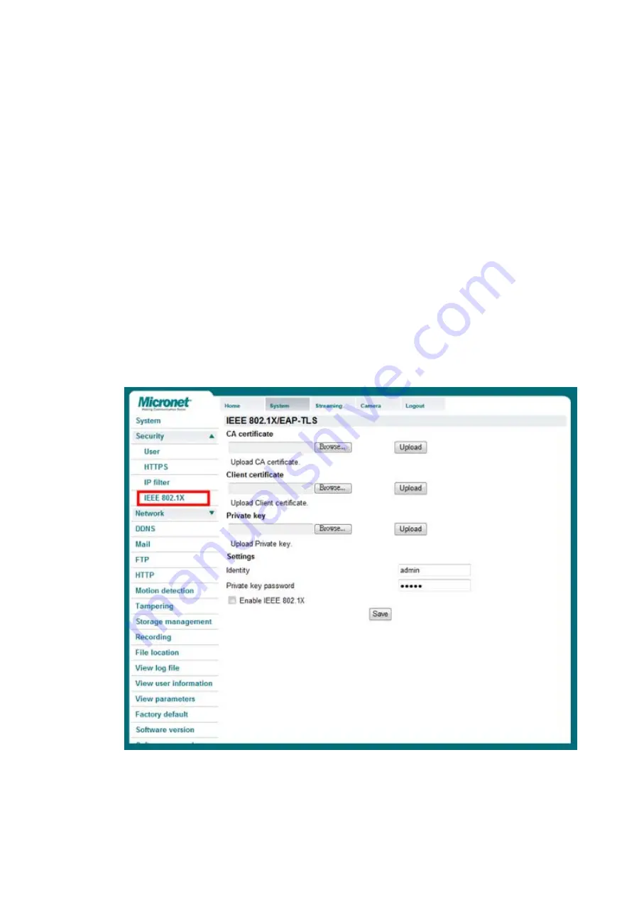 MicroNet SP5582HTM Скачать руководство пользователя страница 38