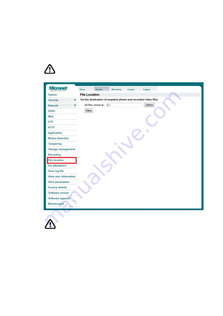 MicroNet SP5582HTM User Manual Download Page 74