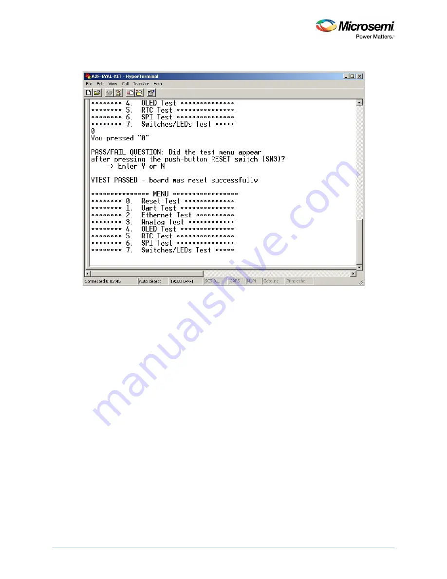 Microsemi SmartFusion UG0209 User Manual Download Page 64