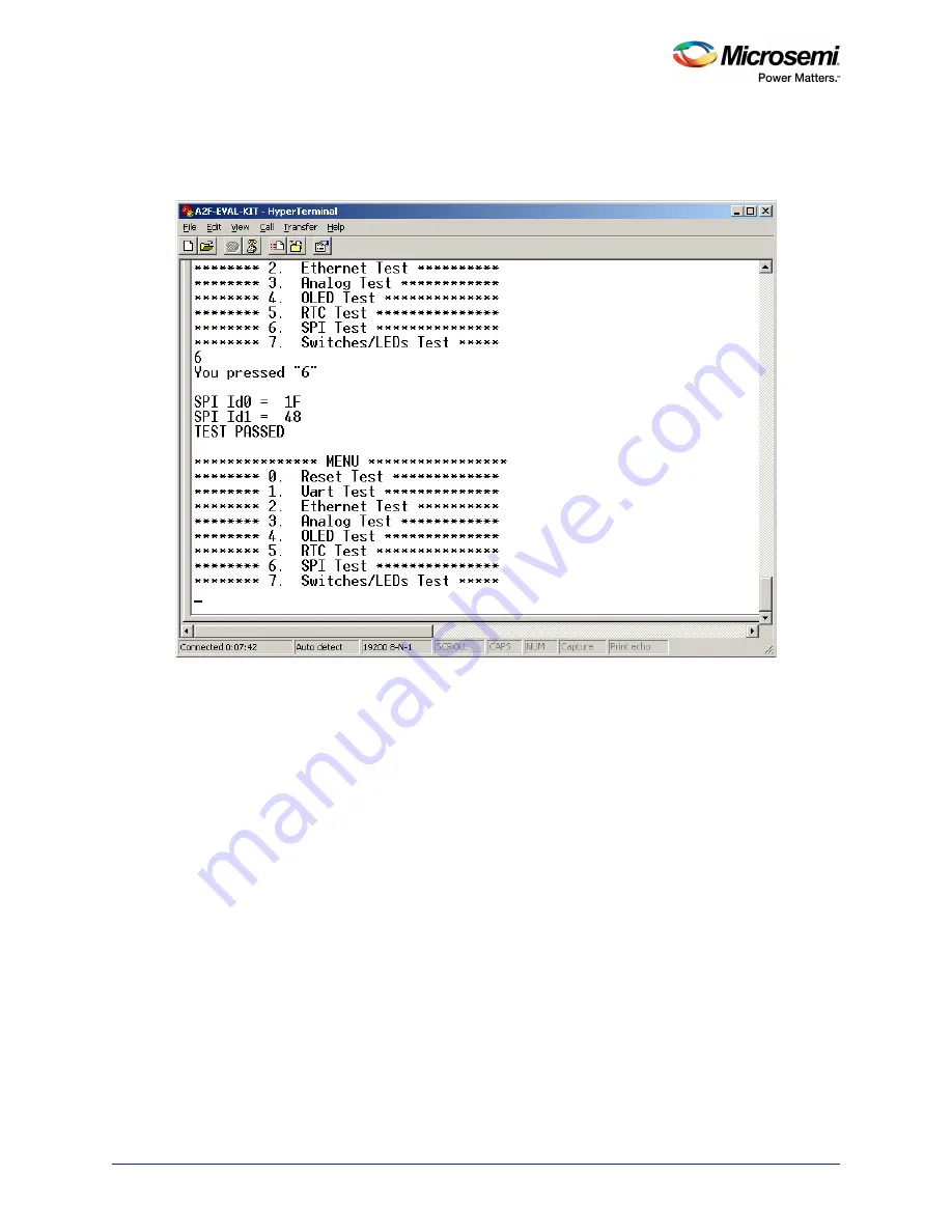 Microsemi SmartFusion UG0209 Скачать руководство пользователя страница 74