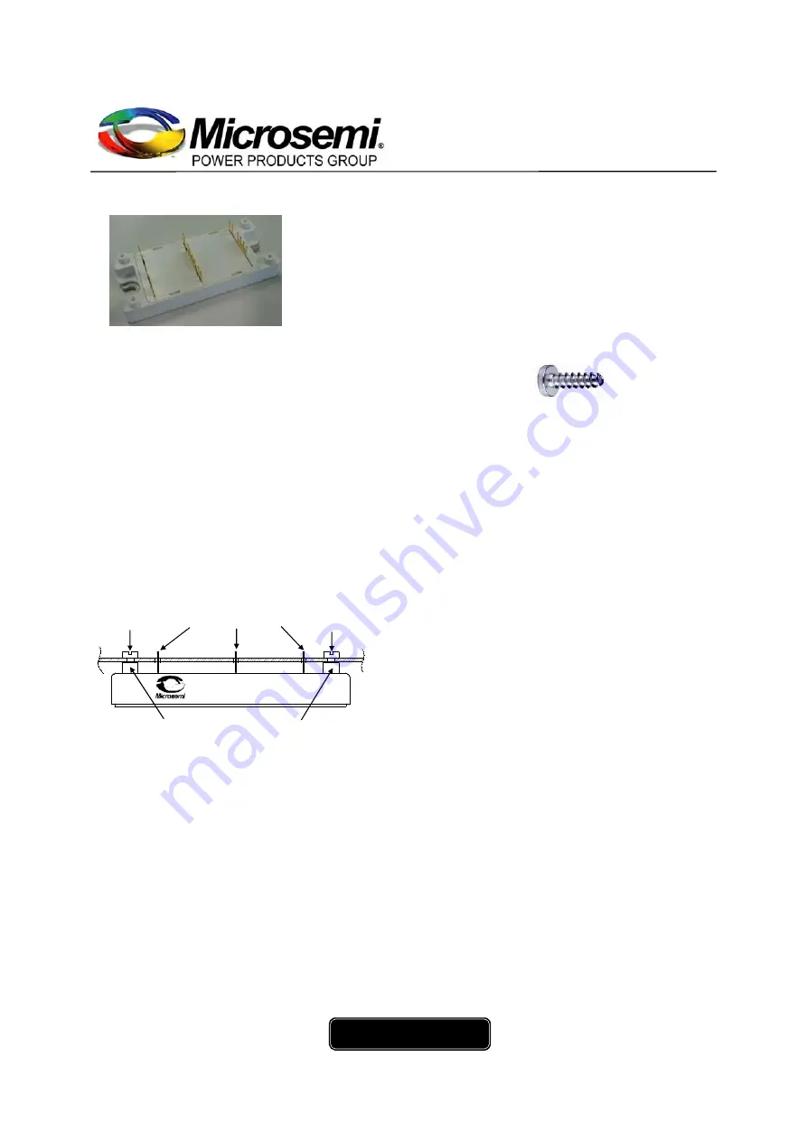 Microsemi SP4 Mounting Instructions Download Page 1