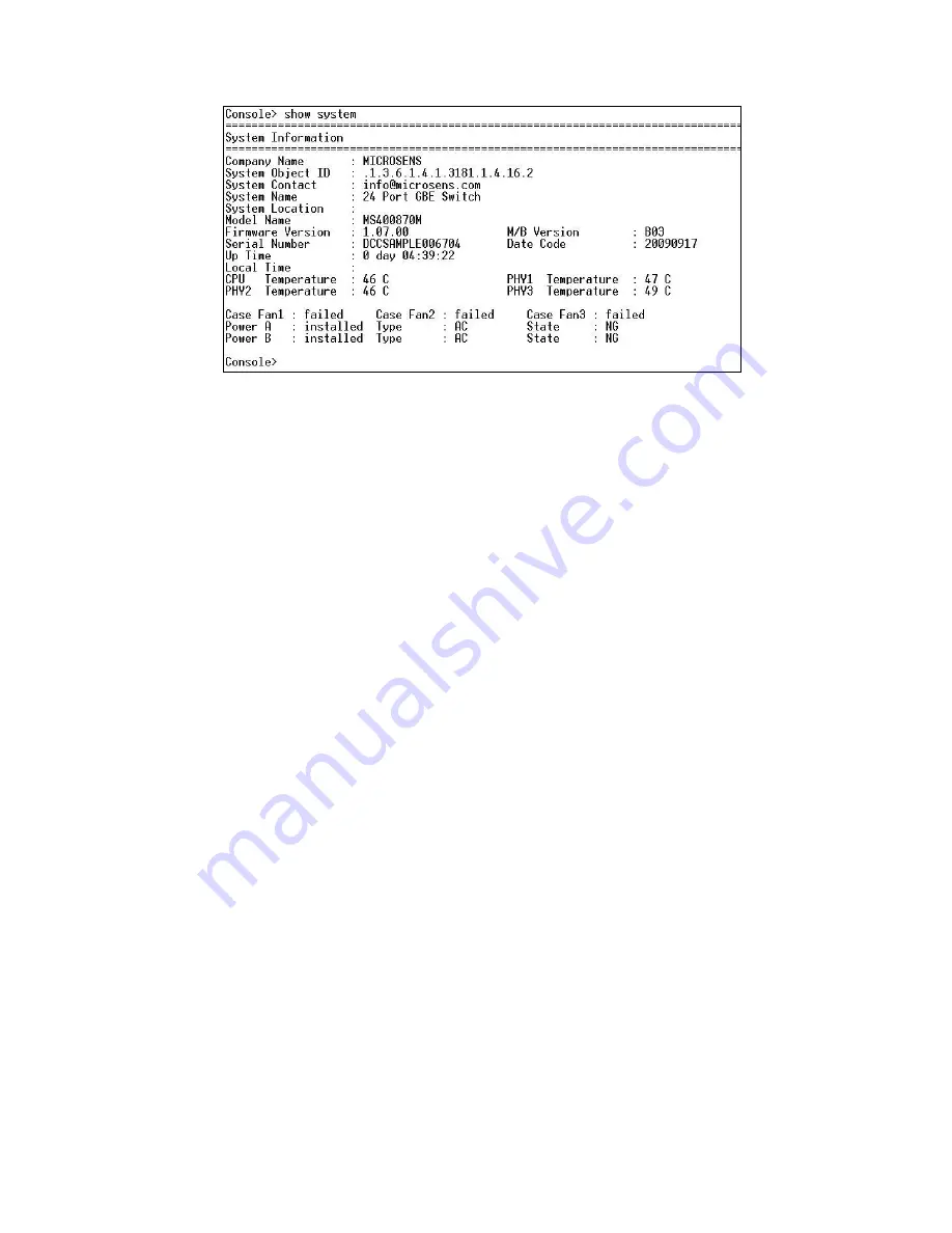 Microsens MS400870M Series Скачать руководство пользователя страница 21