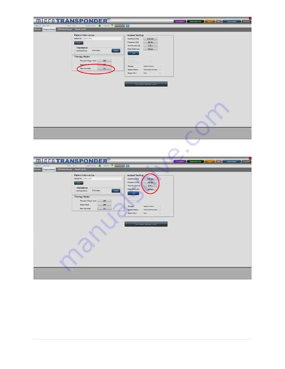 MicroTransponder 2100 Manual Download Page 24