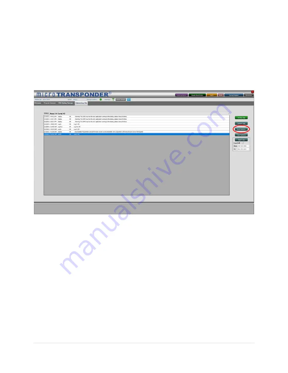 MicroTransponder 2100 Manual Download Page 43