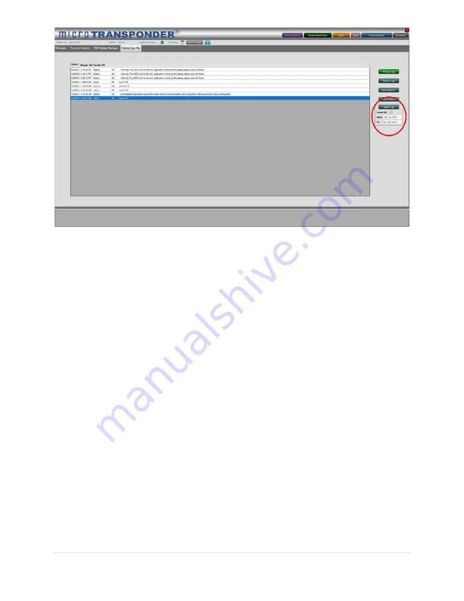 MicroTransponder 2100 Manual Download Page 44