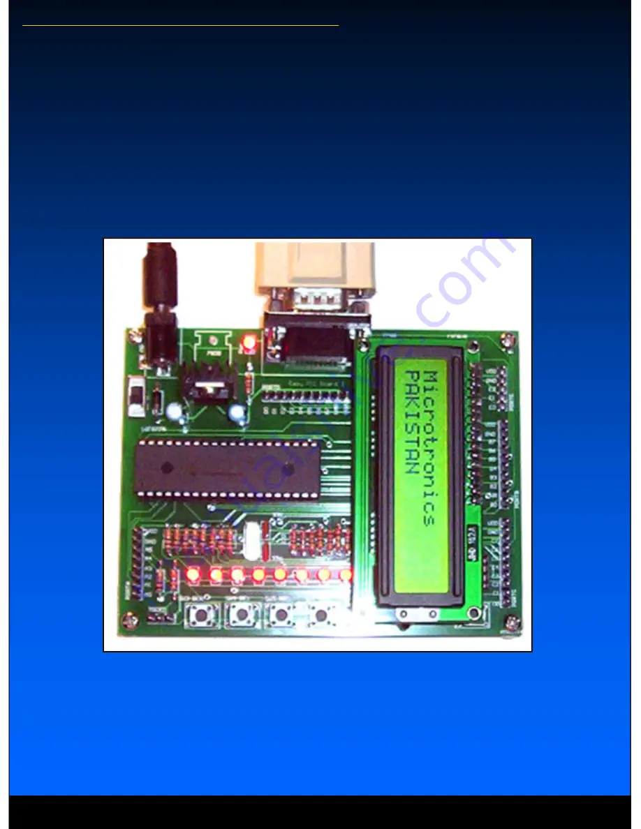 Microtronics PIC Lab-II User Manual Download Page 1