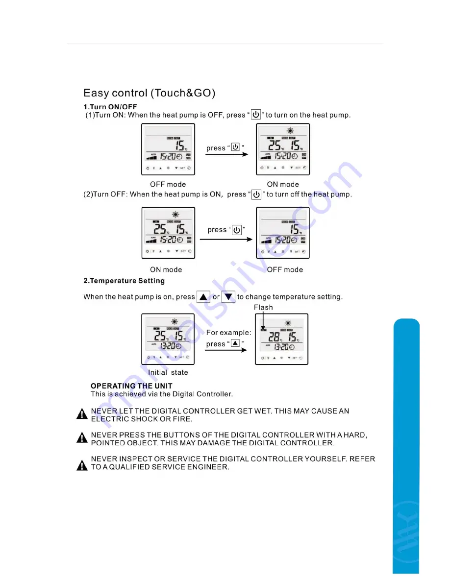 MICROWELL HP 1700 SPLIT Installation And User Manual Download Page 25