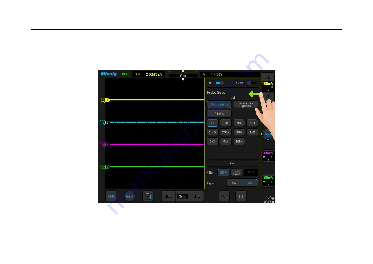 Micsig ATOIOOO Series User Manual Download Page 195