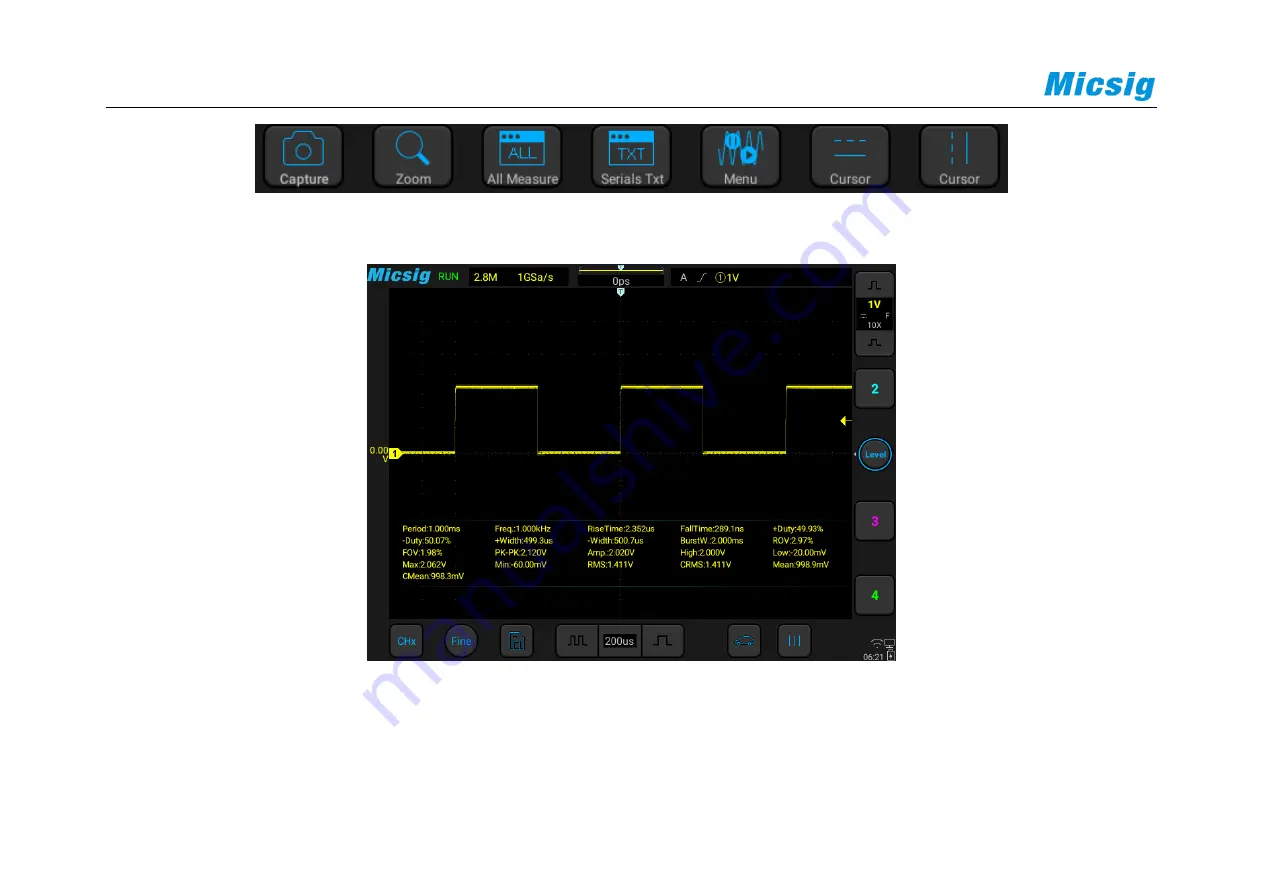 Micsig ATOIOOO Series User Manual Download Page 258